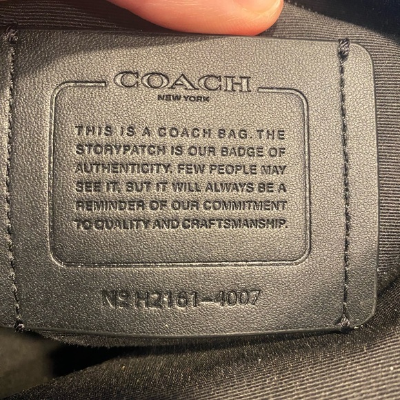 Coach Houston Map Messenger Bag - Picture 5 of 5